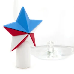 Hallmark Charmers Americana Star Silicone Charm -Hallmark Store Charmers Americana Star Silicone Charm 1ICN1021 04