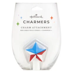 Hallmark Charmers Americana Star Silicone Charm -Hallmark Store Charmers Americana Star Silicone Charm 1ICN1021 06