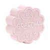 Hallmark Charmers Best Grandma Ever Pink Silicone Charm