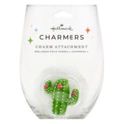 Hallmark Charmers Cactus Silicone Charm -Hallmark Store Charmers Cactus Silicone Charm 1ICN1006 06
