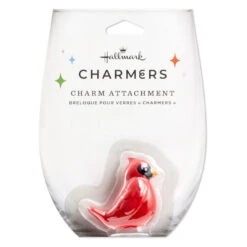 Hallmark Charmers Cardinal Silicone Charm -Hallmark Store Charmers Cardinal Silicone Charm 1ICN1032 04
