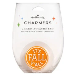 Hallmark Charmers It's Fall Y'all Silicone Charm, 1.75" H -Hallmark Store Charmers Its Fall Yall Silicone Charm 1ICN1054 05