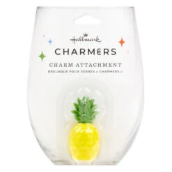Hallmark Charmers Pineapple Silicone Charm -Hallmark Store Charmers Pineapple Silicone Charm 1ICN1017 06