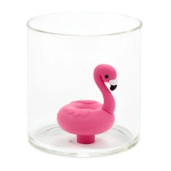 Hallmark Charmers Pink Flamingo Silicone Charm -Hallmark Store Charmers Pink Flamingo Silicone Charm 1ICN1008 05