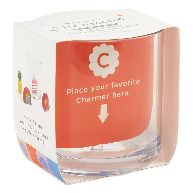 Hallmark Charmers Plastic Drinking Glass, 15.5 Oz. 6 Hallmark Charmers Plastic Drinking Glass, 15.5 Oz. - Image 4