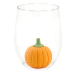 Hallmark Charmers Pumpkin Silicone Charm -Hallmark Store Charmers Pumpkin Silicone Charm 1ICN1029 03