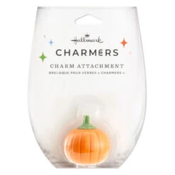 Hallmark Charmers Pumpkin Silicone Charm -Hallmark Store Charmers Pumpkin Silicone Charm 1ICN1029 04