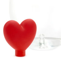 Hallmark Charmers Red Heart Silicone Charm -Hallmark Store Charmers Red Heart Silicone Charm 1ICN1020 04