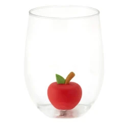Hallmark Charmers Stemless Contour Glass, 20 Oz. 9 Hallmark Charmers Stemless Contour Glass, 20 Oz. -Hallmark Store Charmers Stemless Wine Glass Base 1ICN1001 03