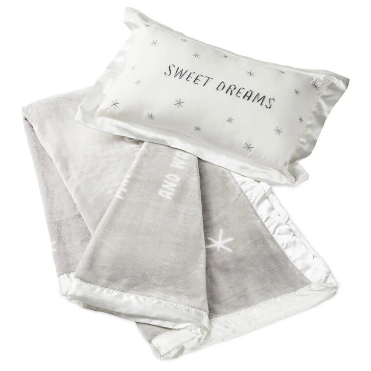 Hallmark Nighttime Prayer Pillow And Blanket Set 4 Hallmark Nighttime Prayer Pillow And Blanket Set - Image 2