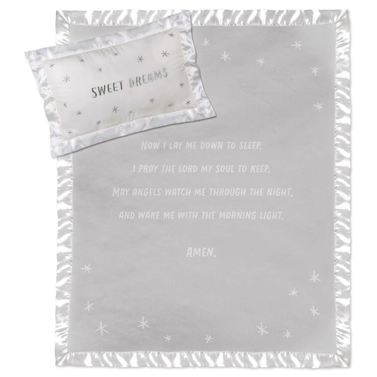 Hallmark Nighttime Prayer Pillow And Blanket Set 5 Hallmark Nighttime Prayer Pillow And Blanket Set - Image 3