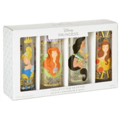 Hallmark Disney Princess Drinking Glasses, Set Of 4 8 Hallmark Disney Princess Drinking Glasses, Set Of 4 -Hallmark Store Cinderella Ariel Belle and Jasmine Juice Glasses 1DYG2134 03