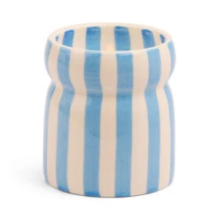 Paddywax Lost At Sea Blue-Striped Cabana Candle, 6.5 Oz.