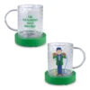 Hallmark National Lampoon's Christmas Vacation™ Clark Griswold Glass Mug With Light And Sound Base, 13 Oz. -Hallmark Store Clark Griswold Mug and Lightup Base With Sound 1XKT6144 01