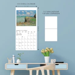 Graphique 2026 Claude Monet 16-Month Calendar -Hallmark Store Claude Monet 2026 Monthly Wall Calendar 9781664844896 05