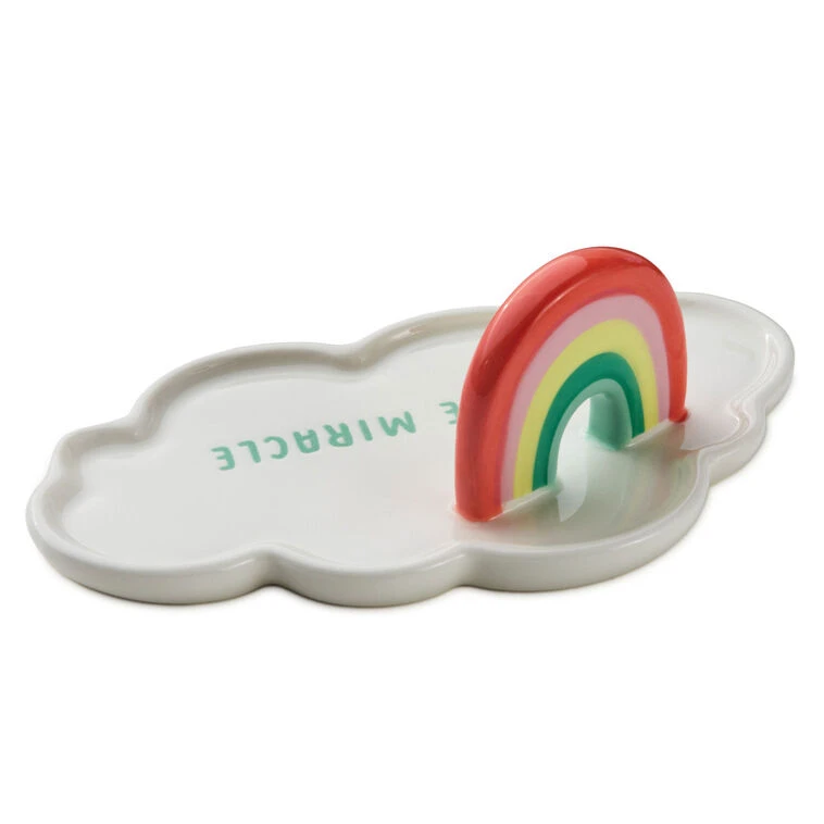Hallmark Little Miracle Rainbow And Cloud Nursery Decor 4 Hallmark Little Miracle Rainbow And Cloud Nursery Decor - Image 2