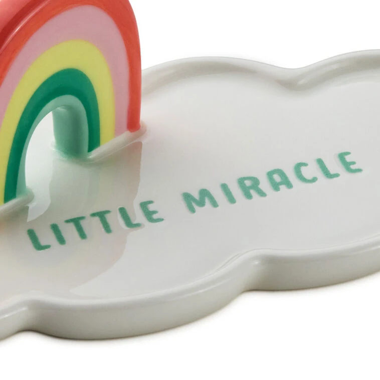 Hallmark Little Miracle Rainbow And Cloud Nursery Decor 5 Hallmark Little Miracle Rainbow And Cloud Nursery Decor - Image 3