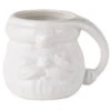 Hallmark White Sculpted Santa Mug, 8 Oz. 2 Hallmark White Sculpted Santa Mug, 8 Oz. -Hallmark Store ColorDipped Shaped Santa Mug in White 1XKT8030 01