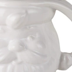 Hallmark White Sculpted Santa Mug, 8 Oz. 9 Hallmark White Sculpted Santa Mug, 8 Oz. -Hallmark Store ColorDipped Shaped Santa Mug in White 1XKT8030 04