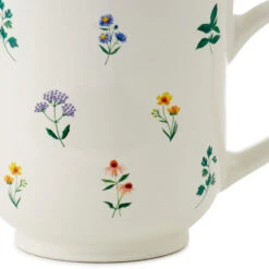 Hallmark Floral Patterns On White Mug, 14.5 Oz. 9 Hallmark Floral Patterns On White Mug, 14.5 Oz. -Hallmark Store Colorful Botanicals on White Feminine Mug 1ART1025 04