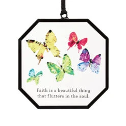 Demdaco Dean Crouser Flock Of Butterflies Suncatcher