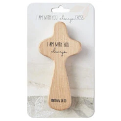 Hallmark With You Always Handheld Comfort Cross -Hallmark Store Comfort Cross to Hold with Scripture Verse 1BMK1600 02