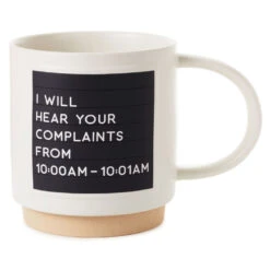 Hallmark Complaints Funny Mug, 16 Oz.