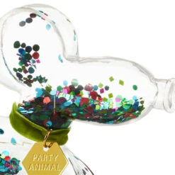 Hallmark Confetti-Filled Glass Balloon Dog 9 Hallmark Confetti-Filled Glass Balloon Dog -Hallmark Store ConfettiFilled Glass Balloon Dog 1BIR1307 03