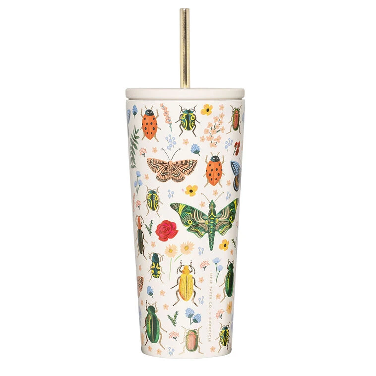 Corkcicle Rifle Paper Co. Curio Stainless Steel Cold Cup, 24 Oz. 4 Corkcicle Rifle Paper Co. Curio Stainless Steel Cold Cup, 24 Oz. - Image 2