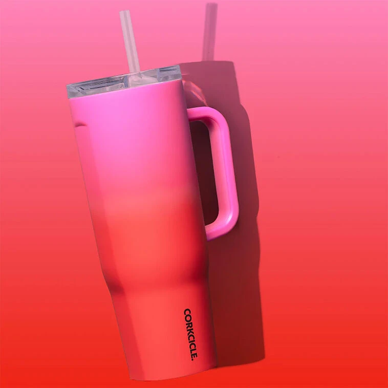 Corkcicle Sangria Cruiser Insulated Tumbler With Handle 40 Oz. 5 Corkcicle Sangria Cruiser Insulated Tumbler With Handle 40 Oz. - Image 3