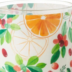 Hallmark Cranberry And Orange Peel Scented 2-Wick Jar Candle, 14.5 Oz. -Hallmark Store Cranberry and Orange Peel Scented Jar Candle 1CND1013 05