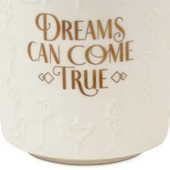 Hallmark Disney Princess Dreams Can Come True Mug, 13 Oz. -Hallmark Store Cream Mug With Disney Princess Embossed Icons 1DYG2135 03