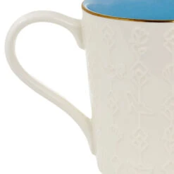 Hallmark Disney Princess Dreams Can Come True Mug, 13 Oz. -Hallmark Store Cream Mug With Disney Princess Embossed Icons 1DYG2135 04