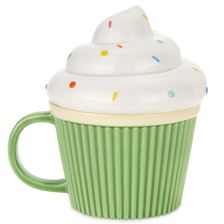 Hallmark Cupcake Birthday Mug With Sound 4 Hallmark Cupcake Birthday Mug With Sound - Image 2