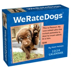 We Rate Dogs 2026 Daily Desktop Calendar
