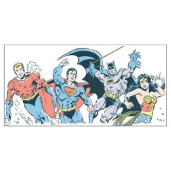 Hallmark DC™ Justice League™ Collectible Drinking Glass, 13.5 Oz. -Hallmark Store DC Justice League Collector Glass 1WOW1032 02