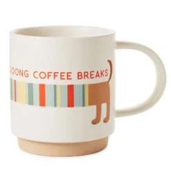 Hallmark Dachshund Long Breaks Funny Mug, 16 Oz. -Hallmark Store Dachshund Long Breaks Funny Mug 1MUG3595 02