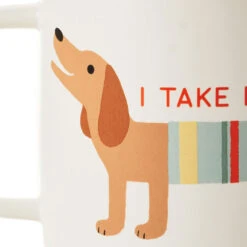 Hallmark Dachshund Long Breaks Funny Mug, 16 Oz. -Hallmark Store Dachshund Long Breaks Funny Mug 1MUG3595 03