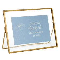 Hallmark DaySpring Season Of Life Floating Framed Sentiment