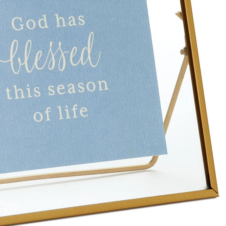 Hallmark DaySpring Season Of Life Floating Framed Sentiment 5 Hallmark DaySpring Season Of Life Floating Framed Sentiment - Image 3