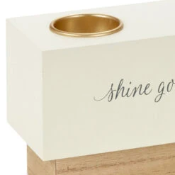 Hallmark DaySpring Shine Goodness Tealight Holder -Hallmark Store DaySpring Shine Goodness Tealight Holder 1REL2053 04