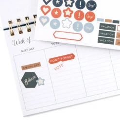 Hallmark DaySpring This Is The Day Spiral Weekly Calendar 13 Hallmark DaySpring This Is The Day Spiral Weekly Calendar -Hallmark Store DaySpring This Is the Day Spiral Weekly Calendar 1REL2043 06