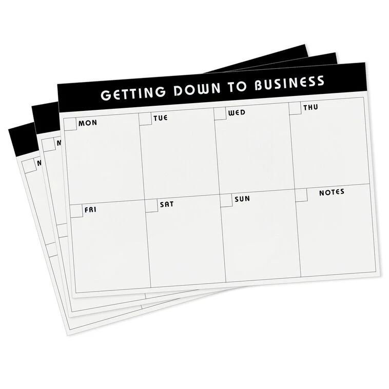 Hallmark Getting Down To Business Large Memo Pad 4 Hallmark Getting Down To Business Large Memo Pad - Image 2