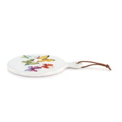 Demdaco Flock Of Butterflies Mini Ceramic Serving Board With Spreader, 6.5" 7 Demdaco Flock Of Butterflies Mini Ceramic Serving Board With Spreader, 6.5" -Hallmark Store Dean Crouser Butterflies Serving Board and Spreader 1004610305 03
