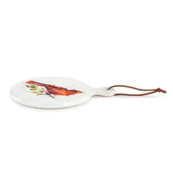 Demdaco Cardinal Mini Ceramic Serving Board, 6.5" -Hallmark Store Dean Crouser Spring Cardinal Serving Board 1004610316 03