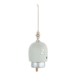 Demdaco Inspired 25th Anniversary Hanging Bell -Hallmark Store Demdaco 25th Anniversary Decorative Bell 1008010217 03