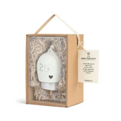Demdaco Inspired 25th Anniversary Hanging Bell -Hallmark Store Demdaco 25th Anniversary Decorative Bell 1008010217 04