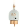 Demdaco Inspired 50th Anniversary Hanging Bell 1 Demdaco Inspired 50th Anniversary Hanging Bell -Hallmark Store Demdaco 50th Anniversary Decorative Bell 1008010218 01