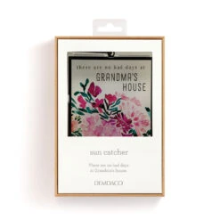 Demdaco Grandma's House Suncatcher 7 Demdaco Grandma's House Suncatcher -Hallmark Store Demdaco Grandmas House Floral Suncatcher 1008070076 03