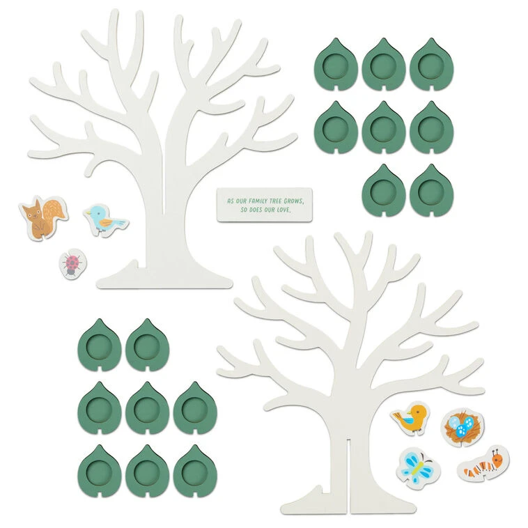 Hallmark Family Tree With Picture Frames Nursery Decor, 14" 4 Hallmark Family Tree With Picture Frames Nursery Decor, 14" - Image 2